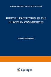 Icon image Judicial Protection in the European Communities