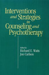 Icon image Intervention & Strategies in Counseling and Psychotherapy