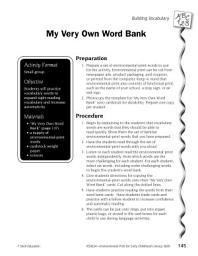 Icon image Environmental Print & Building Vocabulary: My Very Own Word Bank