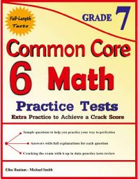 Icon image 6 PSSA Math Practice Tests Grade 7: Extra Practice to Achieve a Crack Score Paperback