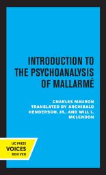 Icon image Introduction to the Psychoanalysis of Mallarme