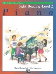 Icon image Alfred's Basic Piano Library - Sight Reading, Level 2: Learn to Play with this Esteemed Piano Method