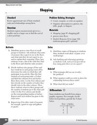 Icon image Measurement and Data Leveled Problems: Measurement and Money: Measurement and Money