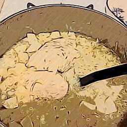 Icon image Pollo Con Caldo Y Papas