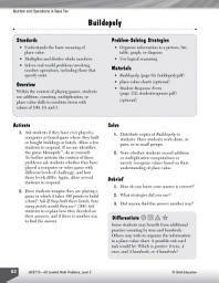 Icon image Number and Operations in Base Ten Leveled Problems: Place Value Word Problems: Place Value Word Problems