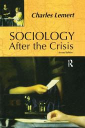 Icon image Sociology After the Crisis: Edition 2