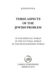 Icon image Three Aspects of the Jewish Problem