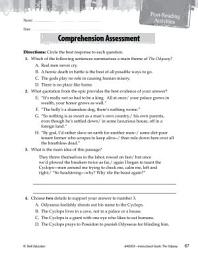Icon image The Odyssey Comprehension Assessment