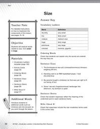 Icon image Vocabulary Ladder for Size