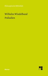 Icon image Präludien: Aufsätze und Reden zur Philosophie und ihrer Geschichte