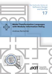 Icon image Model Transformation Languages with Modular Information Hiding