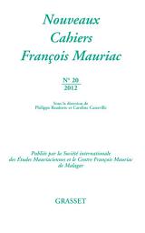 Icon image Nouveaux cahiers François Mauriac N°20: Numéro 20