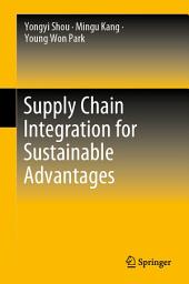 Icon image Supply Chain Integration for Sustainable Advantages