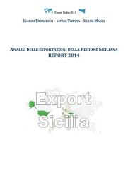 Icon image Analisi delle esportazioni della Regione Siciliana report 2014