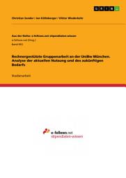 Icon image Rechnergestützte Gruppenarbeit an der UniBw München. Analyse der aktuellen Nutzung und des zukünftigen Bedarfs
