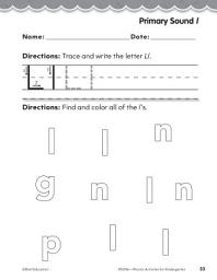 Icon image Kindergarten Foundational Phonics Skills: Primary Sound l