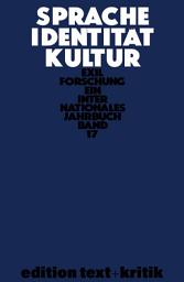 Icon image Sprache - Identität - Kultur