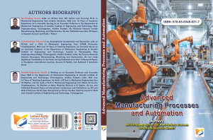 Icon image Advanced Manufacturing Processes and Automation