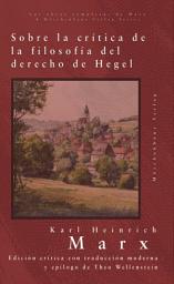 Icon image Sobre la crítica de la filosofía del derecho de Hegel