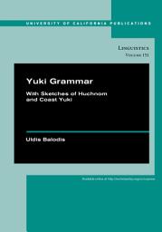 Icon image Yuki Grammar: With Sketches of Huchnom and Coast Yuki