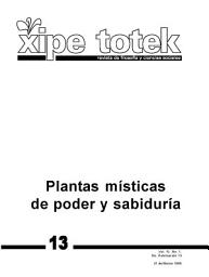 Icon image Plantas místicas de poder y sabiduría (Xipe totek 13)