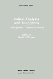 Icon image Policy Analysis and Economics: Developments, Tensions, Prospects