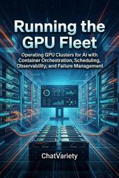 Icon image Running the GPU Fleet: Operating GPU Clusters for AI with Container Orchestration, Scheduling, Observability, and Failure Management
