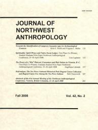 Icon image Journal of Northwest Anthropology: Volume 42 Number 2