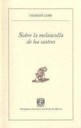 Icon image Sobre la melancolía de los sastres