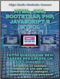Icon image HTML, CSS, Bootstrap, Php, Javascript e MySql: Tutto quello che devi sapere per creare un sito dinamico