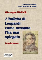 Icon image L'Infinito di Leopardi come nessuno l'ha mai spiegato