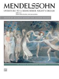 Icon image Overture to "A Midsummer Night's Dream," Op. 21: Advanced Piano Duet (1 Piano, 4 Hands)