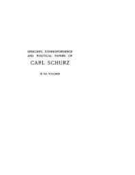 Icon image Speeches, correspondence and political papers of Carl Schurz Volume 3