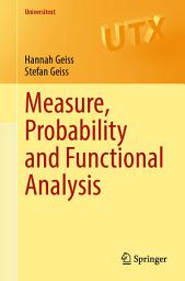 Icon image Measure, Probability and Functional Analysis