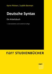 Icon image Deutsche Syntax: Ein Arbeitsbuch, Ausgabe 7