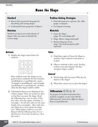 Icon image Geometry Leveled Problems: Using Clues to Find Shapes: Using Clues to Find Shapes
