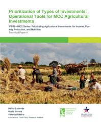 Icon image Prioritization of types of investments: Operational tools for MCC agricultural investments