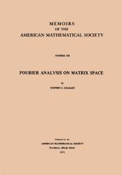 Icon image Fourier Analysis on Matrix Space