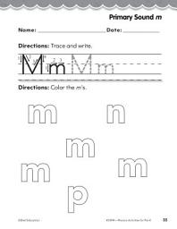 Icon image Pre-Kindergarten Foundational Phonics Skills: Primary Sound m