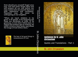 Icon image Sentences by St. John Chrysostom: Quotes and Translations - ed. 2
