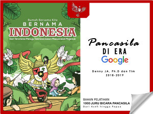 Icon image Pancasila di Era Google: Bahan Pelatihan 1000 Juru Bicara Pancasila Dari Aceh Hingga Papua