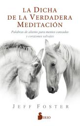 Icon image La dicha de la verdadera meditación: Palabras de aliento para mentes cansadas y corazones salvajes