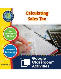 Icon image Daily Marketplace Skills: Calculating Sales Tax - Google Slides Gr. 6-12 (SPED)