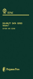 Icon image Oxygen and Ozone: Solubility Data Series