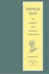 Icon image Thomas Reid on Society and Politics