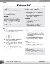 Icon image Geometry Leveled Problem: Geometric Patterns--What Comes Next?