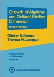 Icon image Growth of Algebras and Gelfand-Kirillov Dimension