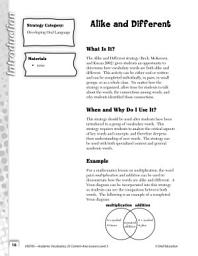 Icon image Academic Vocabulary Level 3--Making Sense of 3-D Shapes