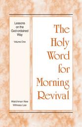 Icon image Lessons on the God-ordained Way: Volume One