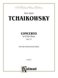 Icon image Piano Concerto No. 1 in B-Flat Minor, Op. 23: Piano Duo (2 Pianos, 4 Hands)
